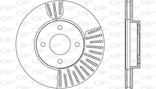 OPEN PARTS Jarrulevy BDA2648.20